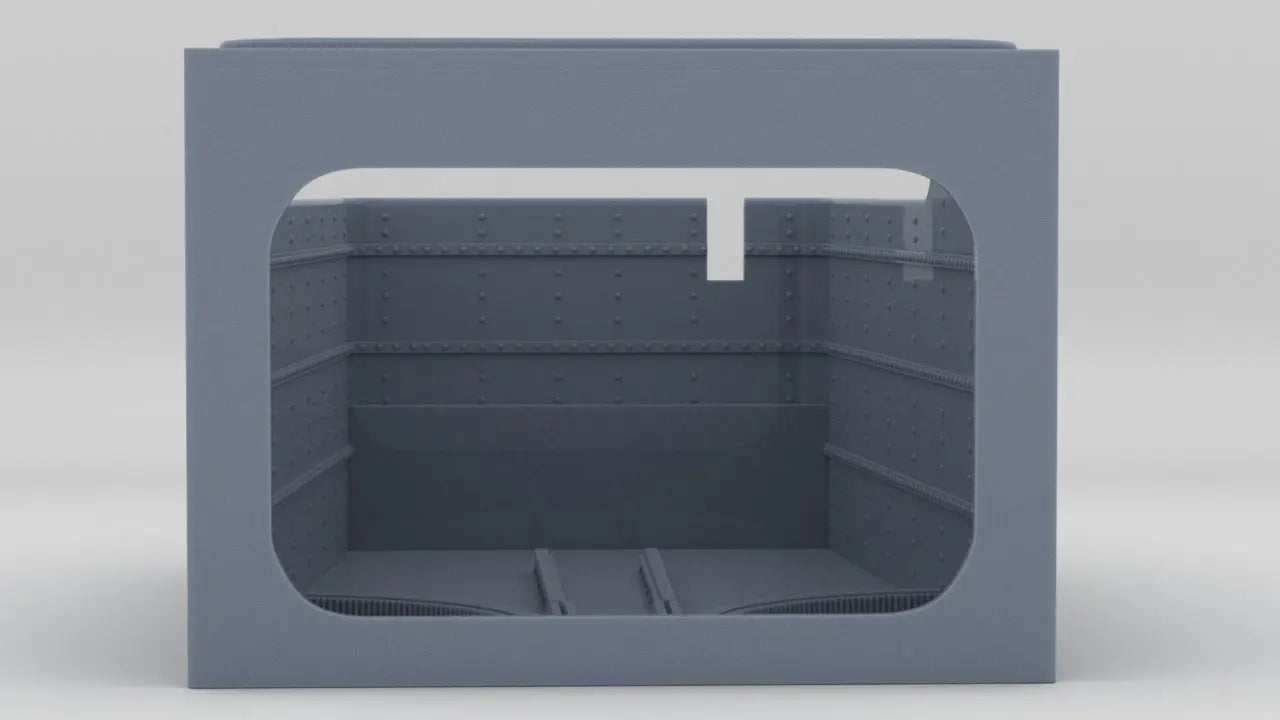 1/200 IJN Yamato Airplane Hangar Inside Plug In v2 Resin3Dinteractive