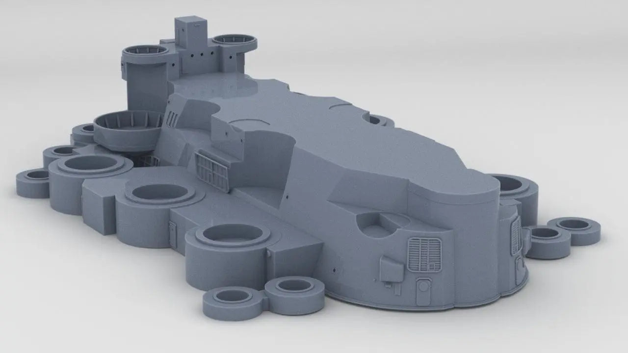 1/200 IJN Yamato Deck 1 Protosoon