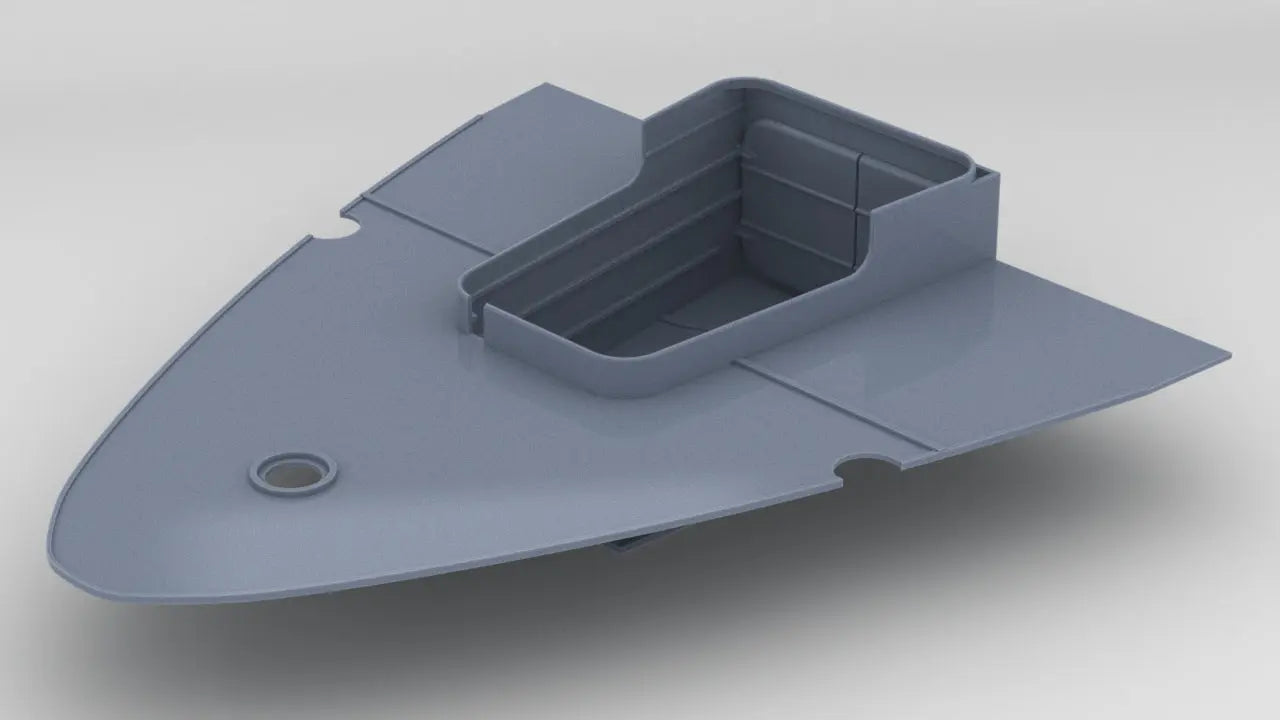 1/200 IJN Yamato Rear Airplane Hangar - distefan 3d print