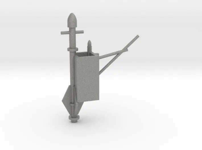 1/200 Richelieu structure aft deck 2 funnel, mast - distefan 3d print