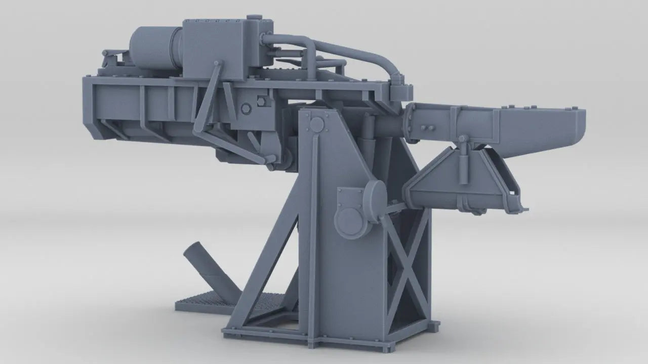 1/200 USN 5-inch Loading Machine Starboard Resin3Dinteractive