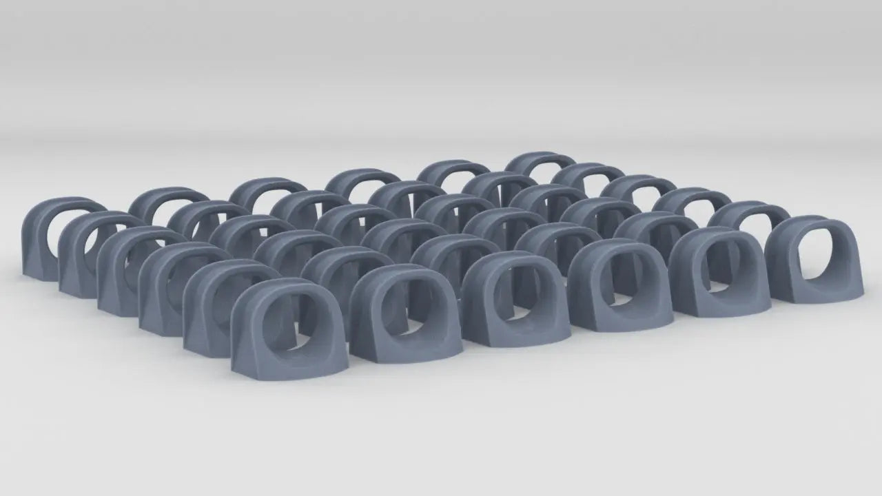 1/200 USN Fairlead Towing Chock Set (36pcs) Resin3Dinteractive