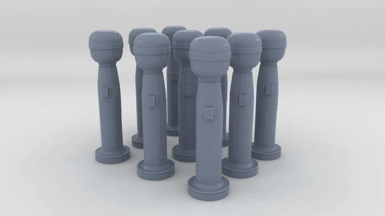 1/200 USN Pelorus Set (9pcs) Resin3Dinteractive