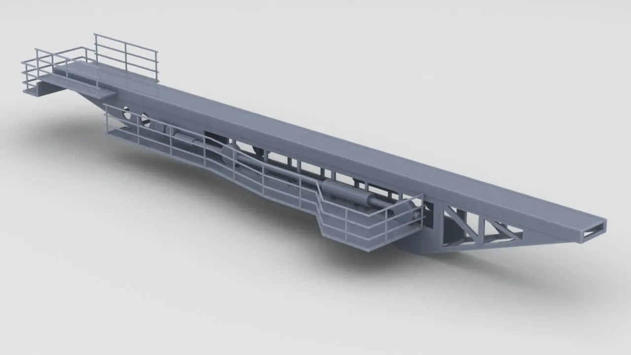 1/200 USS Arizona Turret Catapult Resin3Dinteractive