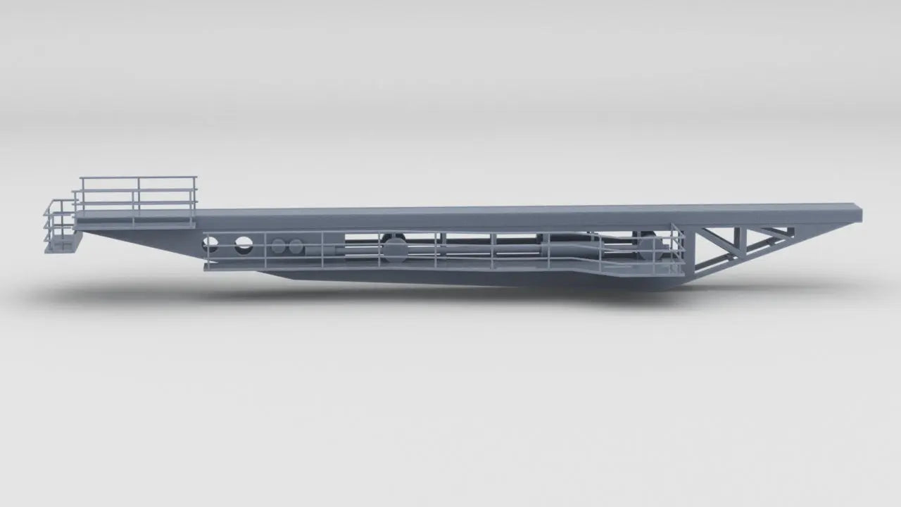 1/200 USS Arizona Turret Catapult Resin3Dinteractive