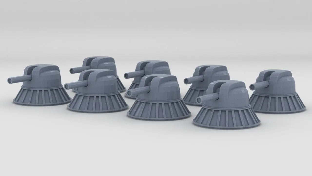 1/200 USSR AK-630 30mm CIWS Set (8pcs) - distefan 3d print
