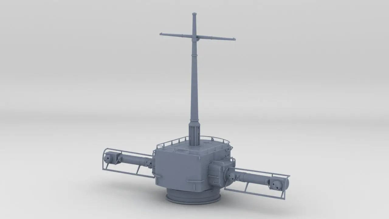 1/200 DKM Bismarck 10.5m Rangefinder (Aft) - distefan 3d print