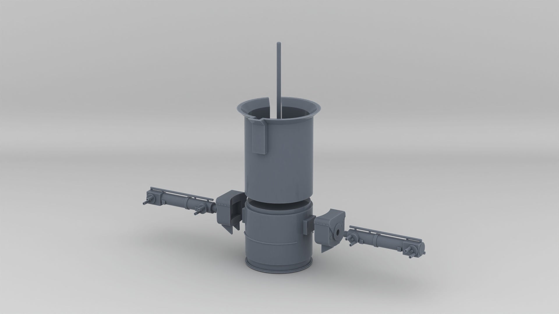 1/200 DKM Gneisenau Rangefinder (Trumpeter Kit) - distefan 3d print