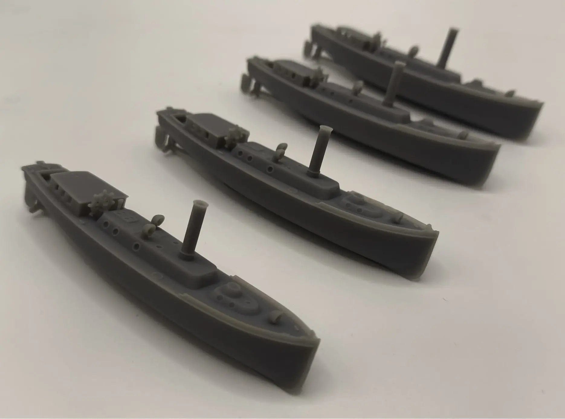 1/200 HMS Barham 50ft Pinnace Set (4pcs) - distefan 3d print