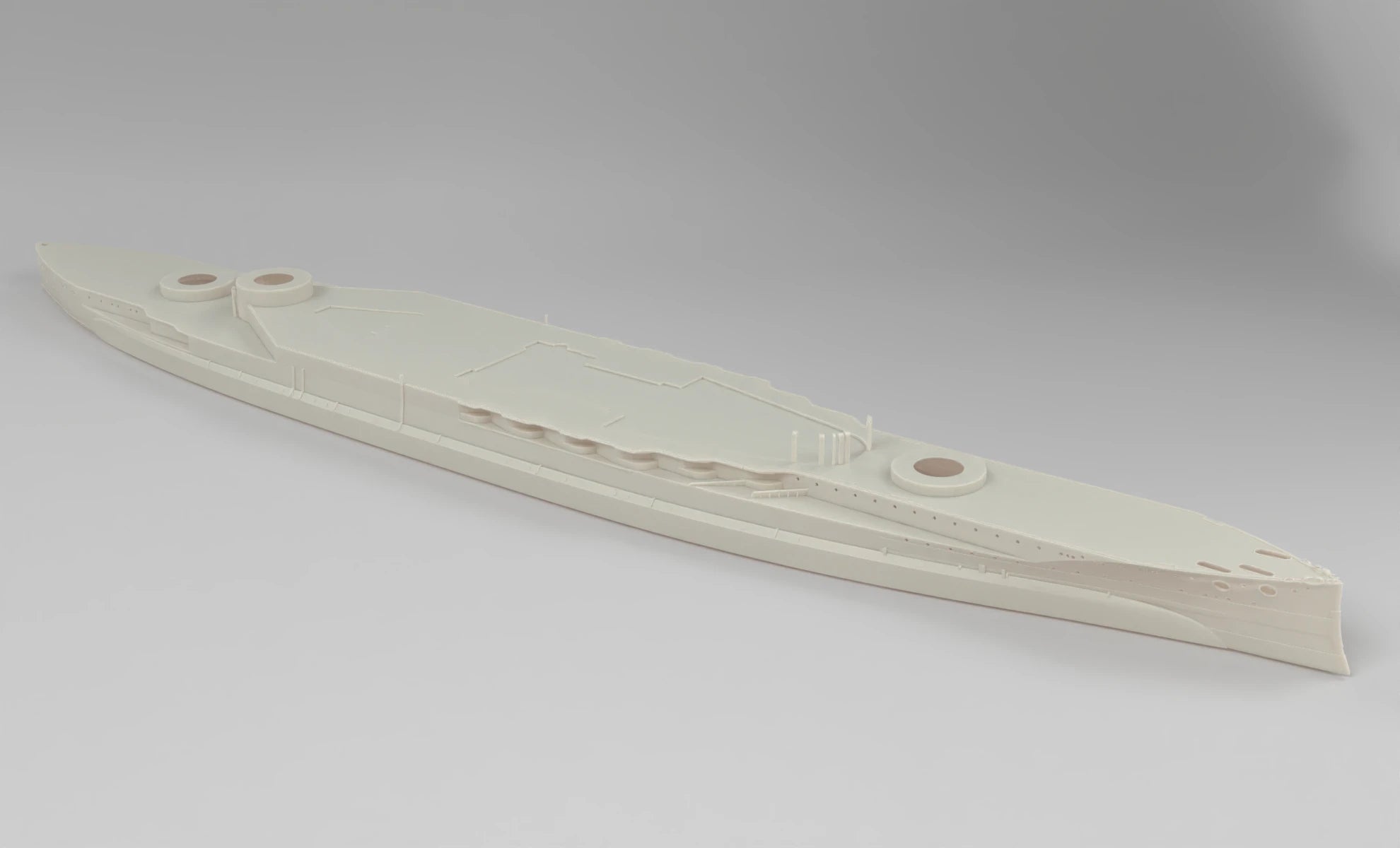 1/200 HMS Barham Hull Waterline 3dspro