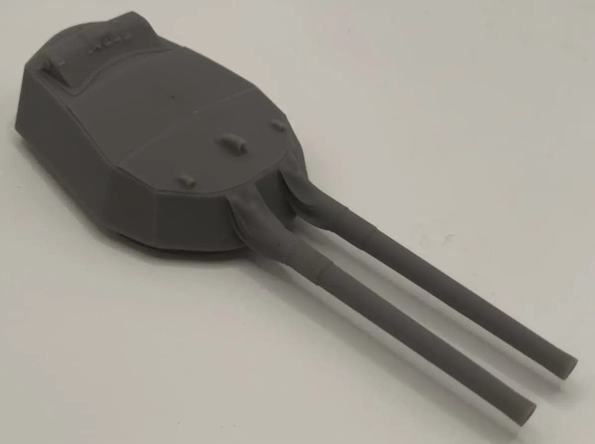 1/200 HMS Barham Twin 15-inch (381 mm) Turret A - distefan 3d print