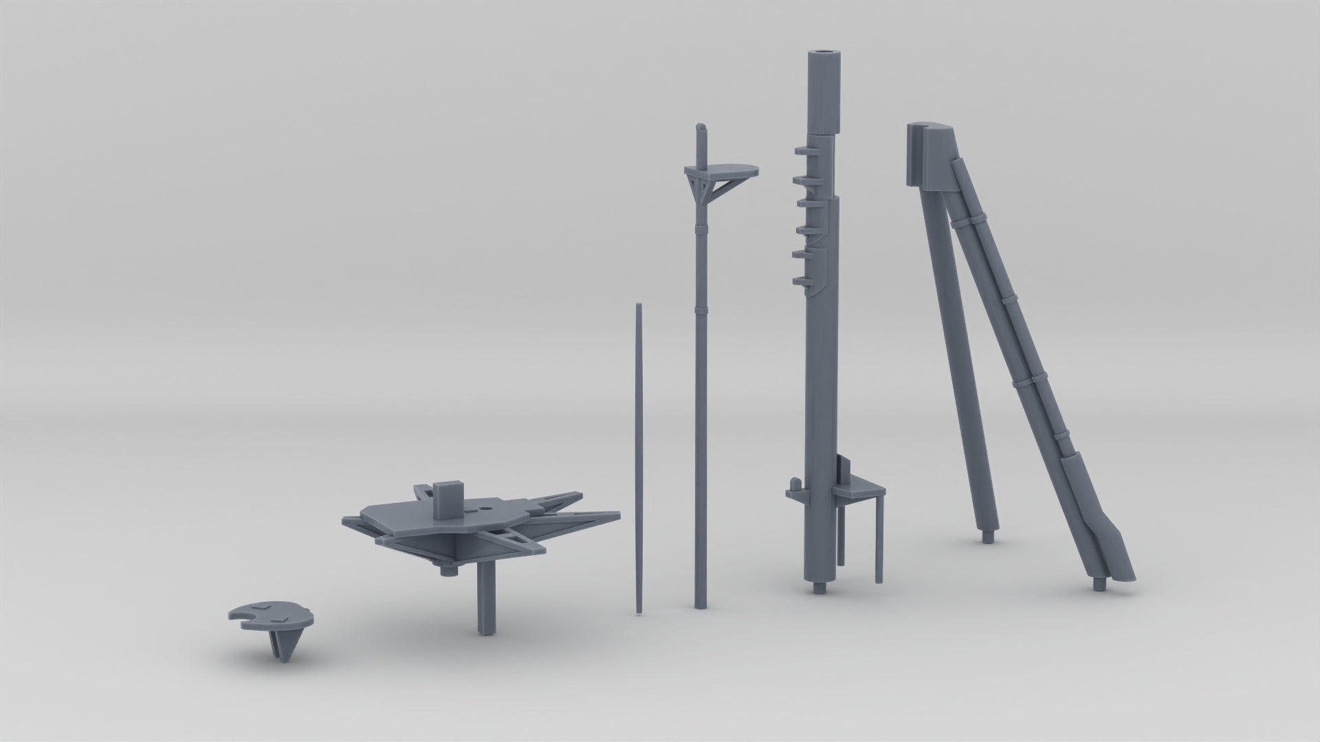 1/200 HMS Hood Aft Mast Resin3Dinteractive