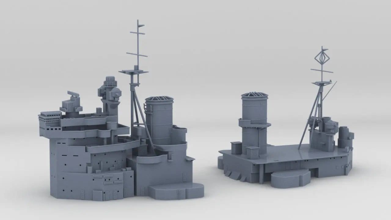1/200 HMS King George V Set - distefan 3d print