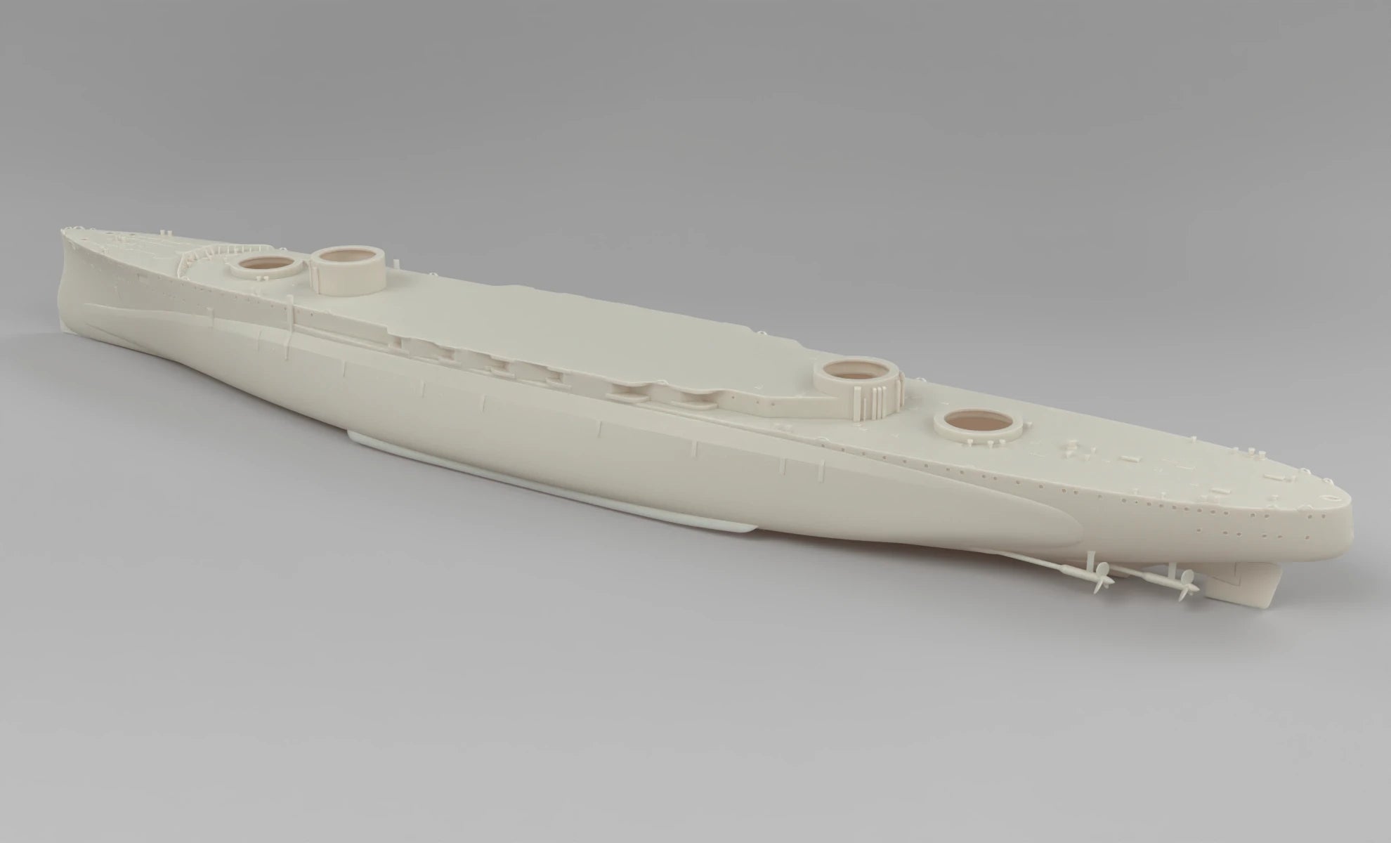 1/200 HMS Royal Oak Hull 3dspro