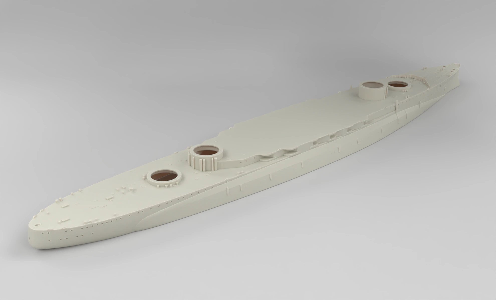 1/200 HMS Royal Oak Waterline Hull