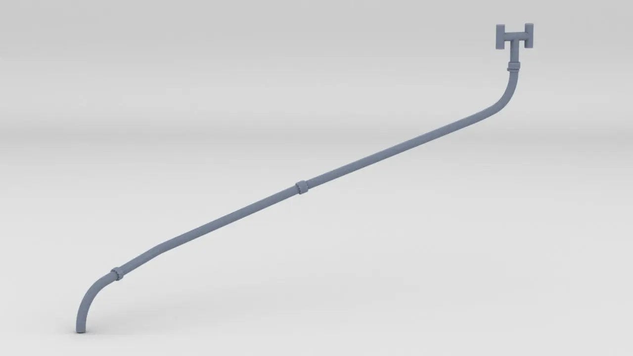 1/200 IJN Akizuki Funnel Vent Pipe - distefan 3d print