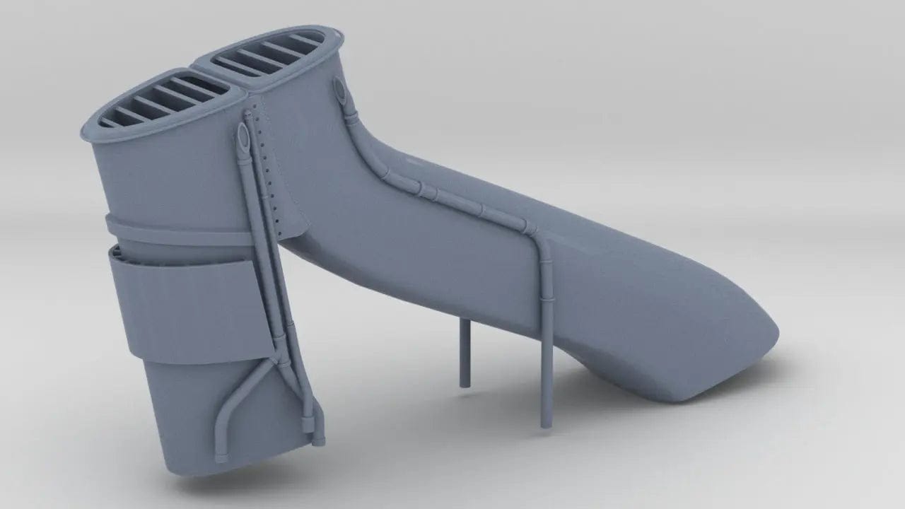 1/200 IJN Tone Funnel - distefan 3d print