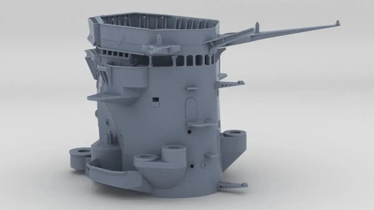 1/200 IJN Yamato Structure Forward Bridge - distefan 3d print