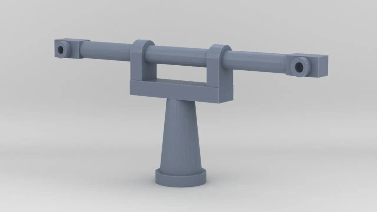 1/200 Richelieu Forward Deck 3 Rangefinder - distefan 3d print