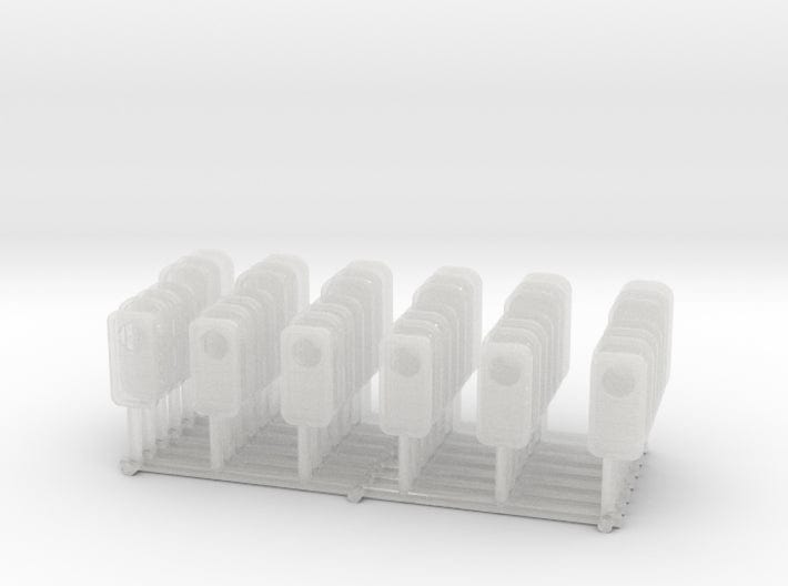 1/200 USN watertight doors without handles set - distefan 3d print