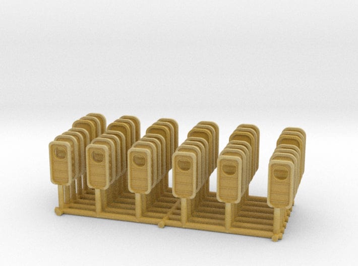 1/200 USN watertight doors without handles set - distefan 3d print