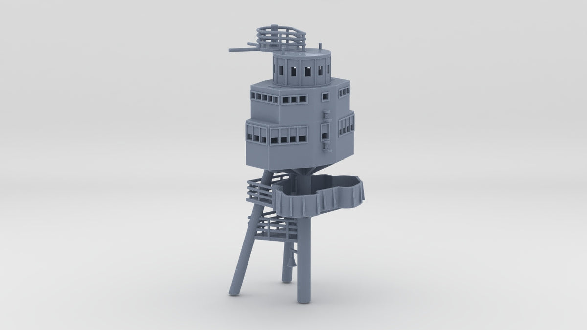 1/200 USS Arizona BB-39 Foremast Fighting Top - distefan 3d print