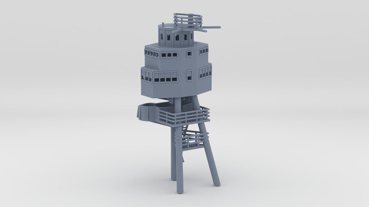 1/200 USS Arizona BB-39 Foremast Fighting Top - distefan 3d print