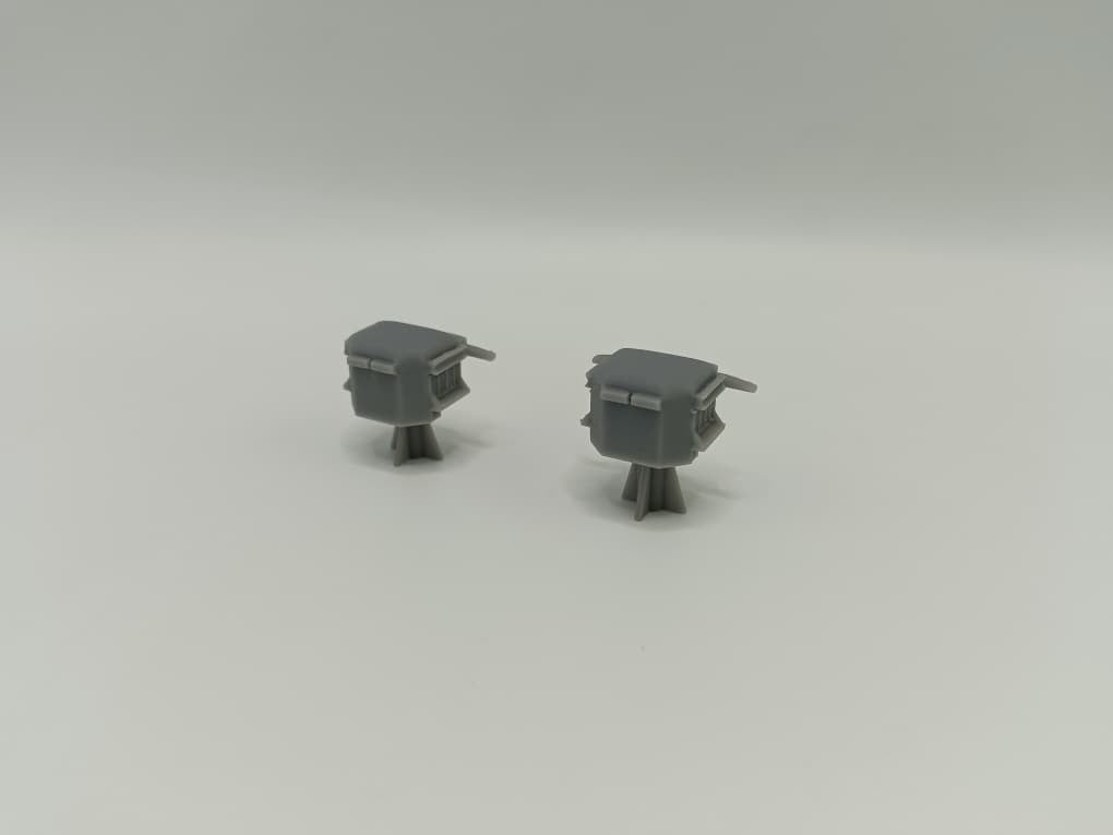 1/200 USS Enterprise CV-6 Directors Set (2pcs) - distefan 3d print