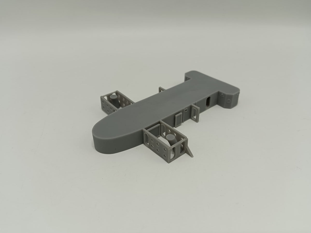 1/200 USS Iowa '84 Forward Deck 4 (Below Funnel) - distefan 3d print