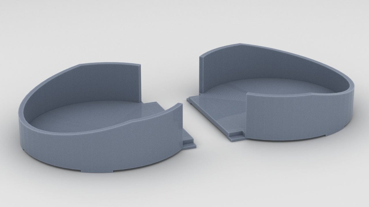 1/200 USS Iowa BB-61 Deck 2 Aft 40mm Tubs Set - distefan 3d print