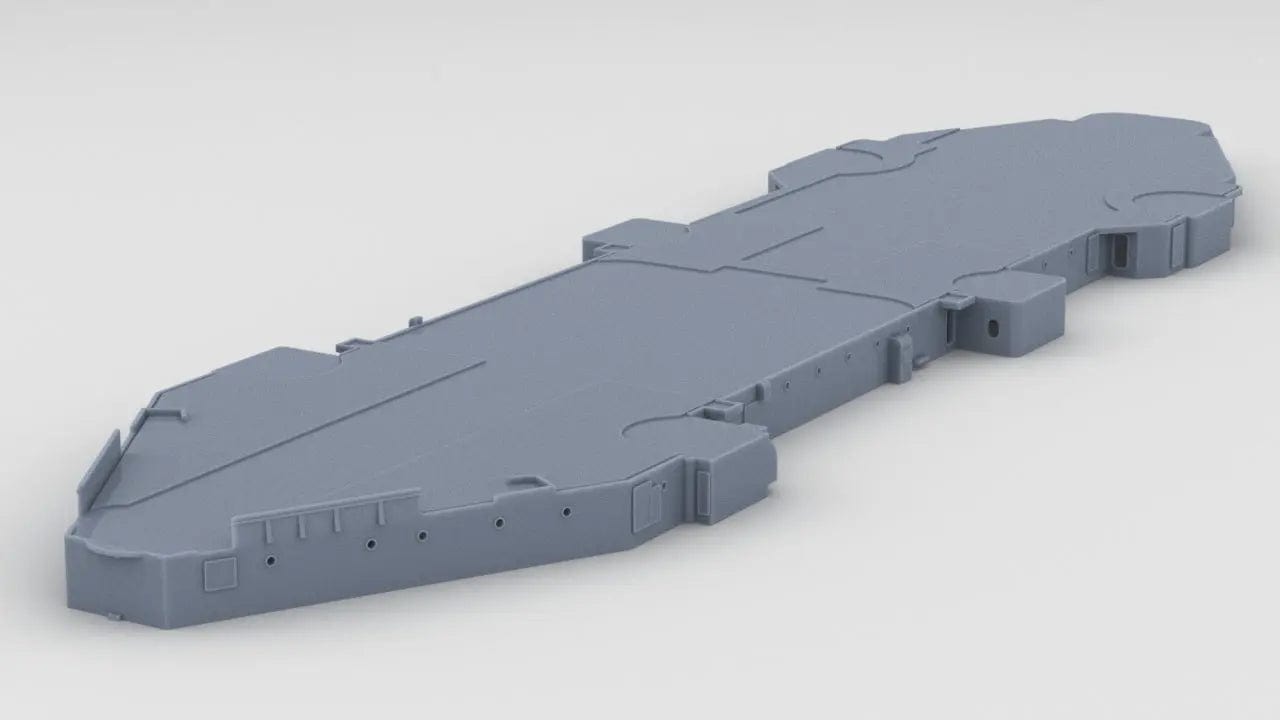 1/200 USS Missouri (BB-63) Deck 2 - distefan 3d print