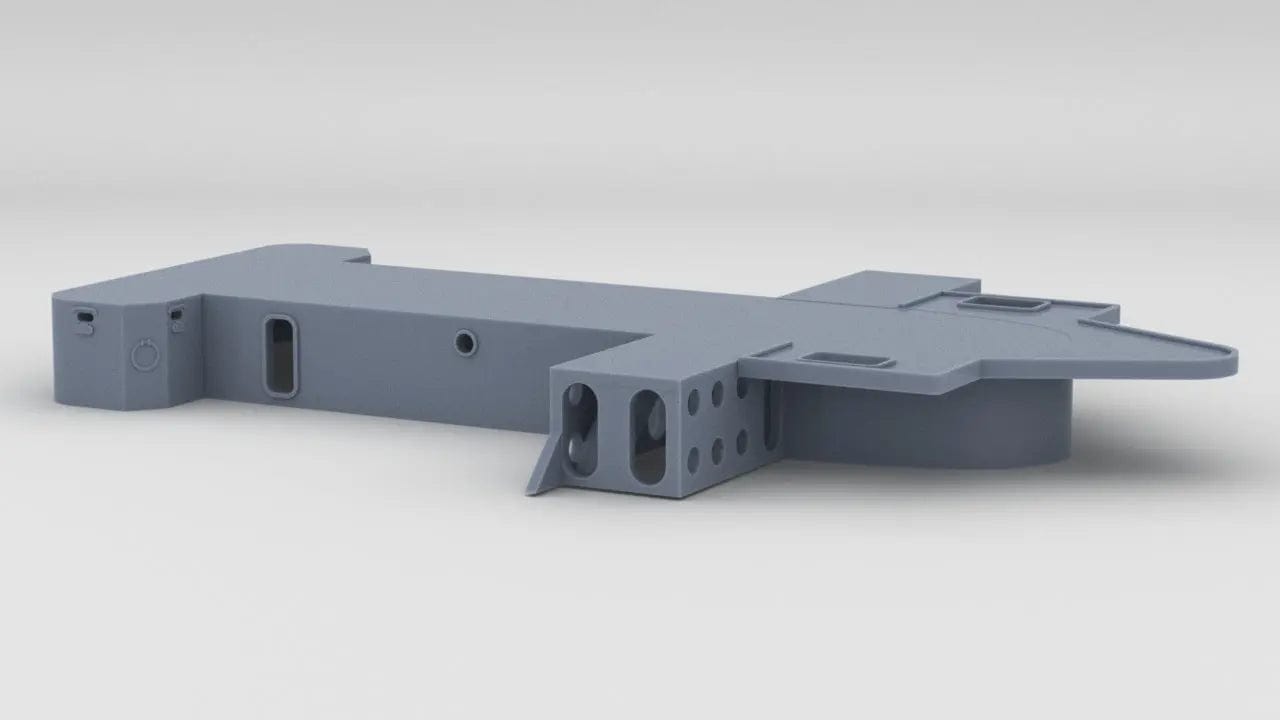 1/200 USS Missouri (BB-63) Forward Deck 4 Bellow Funnel - distefan 3d print