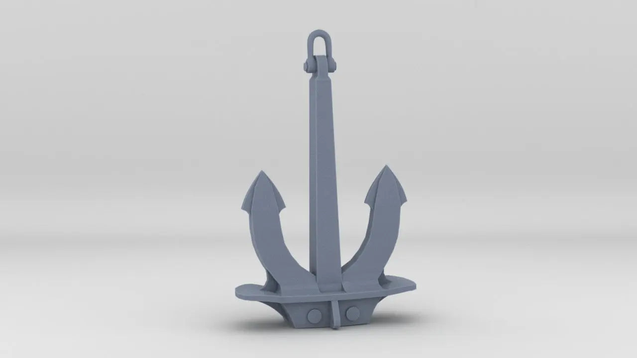 1/24 DKM R-Boote Anchor - distefan 3d print
