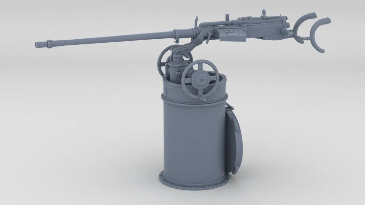 1/24 DKM U-Boot 2cm 0.79in C30 AA Gun Kit Protosoon