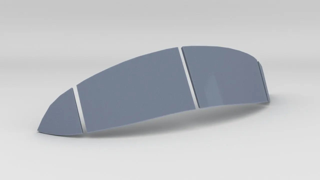 1/24 Hydra Schmidt Roadster Windscreen Set Protosoon