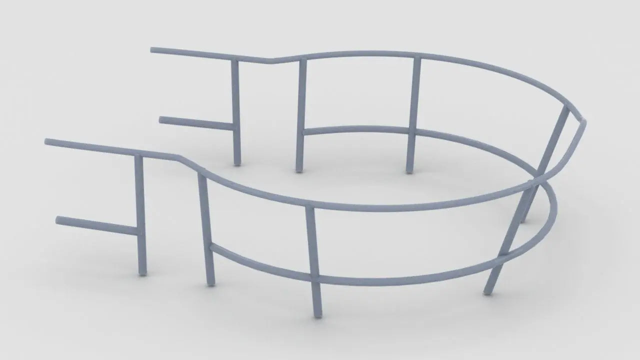 1/24 USS Gato Forward Gun Deck Railing Protosoon