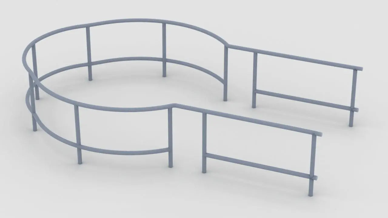 1/24 USS Gato Rear Gun Deck Railing Protosoon