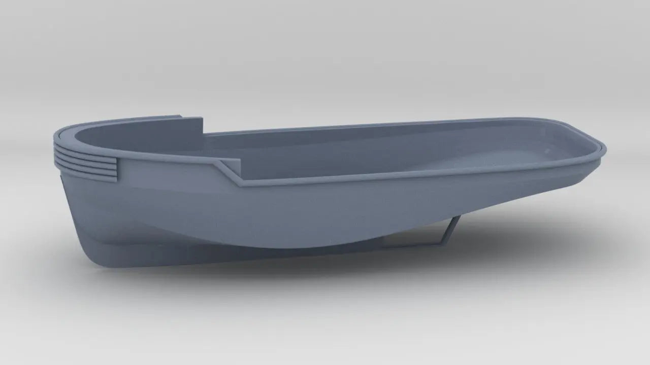 1/24 YTB Tugboat Hull - distefan 3d print