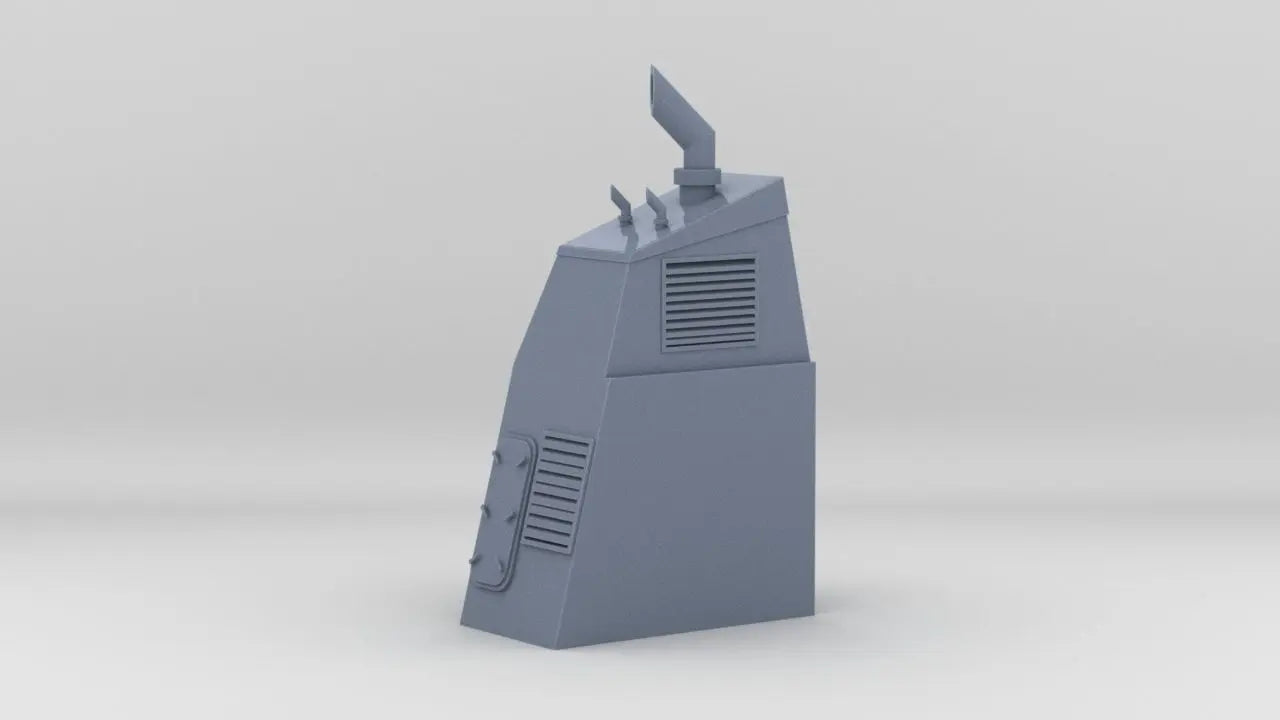 1/24 YTB Tugboat Stack House Port - distefan 3d print