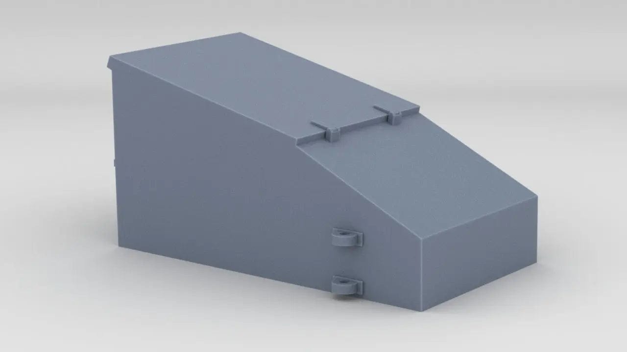 1/24 DKM Raumboote R-301 Aft Hatch - distefan 3d print