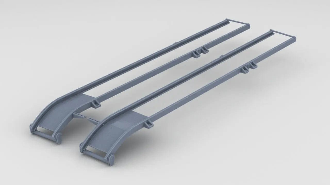 1/24 DKM Raumboote R-301 Stern Mine Rails Set (2pcs) - distefan 3d print