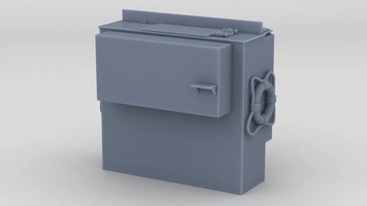 1/24 DKM Schnellboot Bridge - distefan 3d print