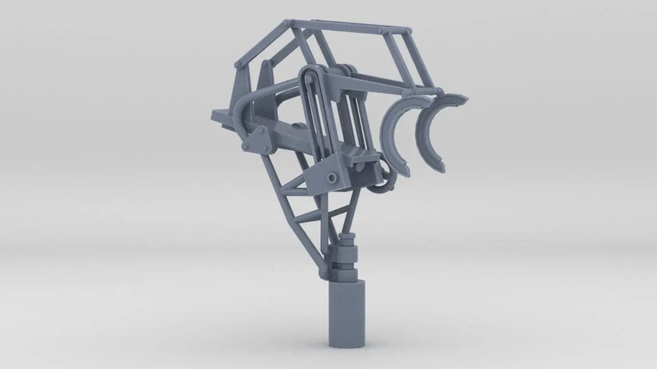 1/24 DKM Schnellboot Mount for 20mm Gun - distefan 3d print