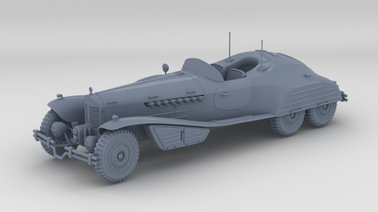 1/24 Hydra Schmidt Roadster Captain America V16 Model Kit - distefan 3d print