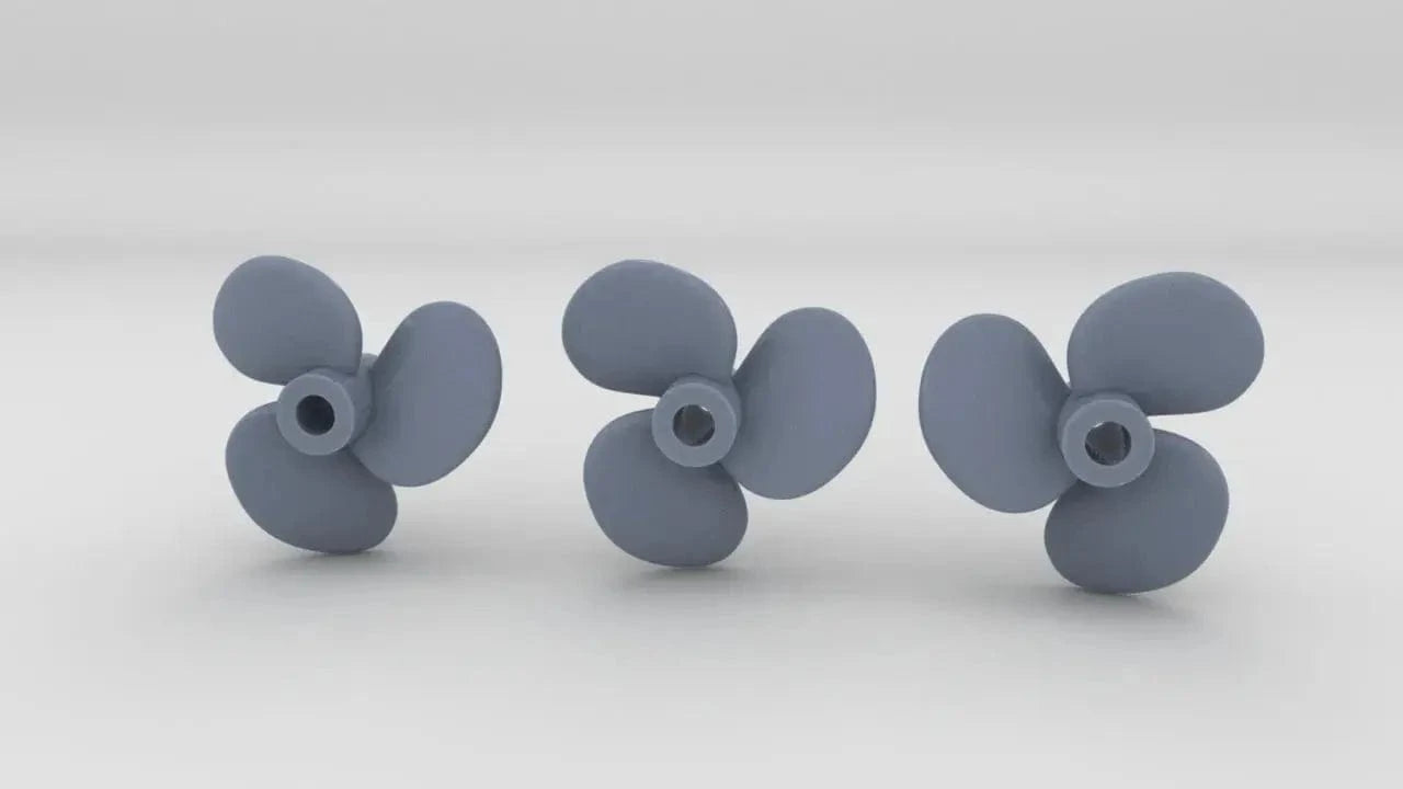 1/24 US PT Boat 109 Props Set (3pcs) - distefan 3d print