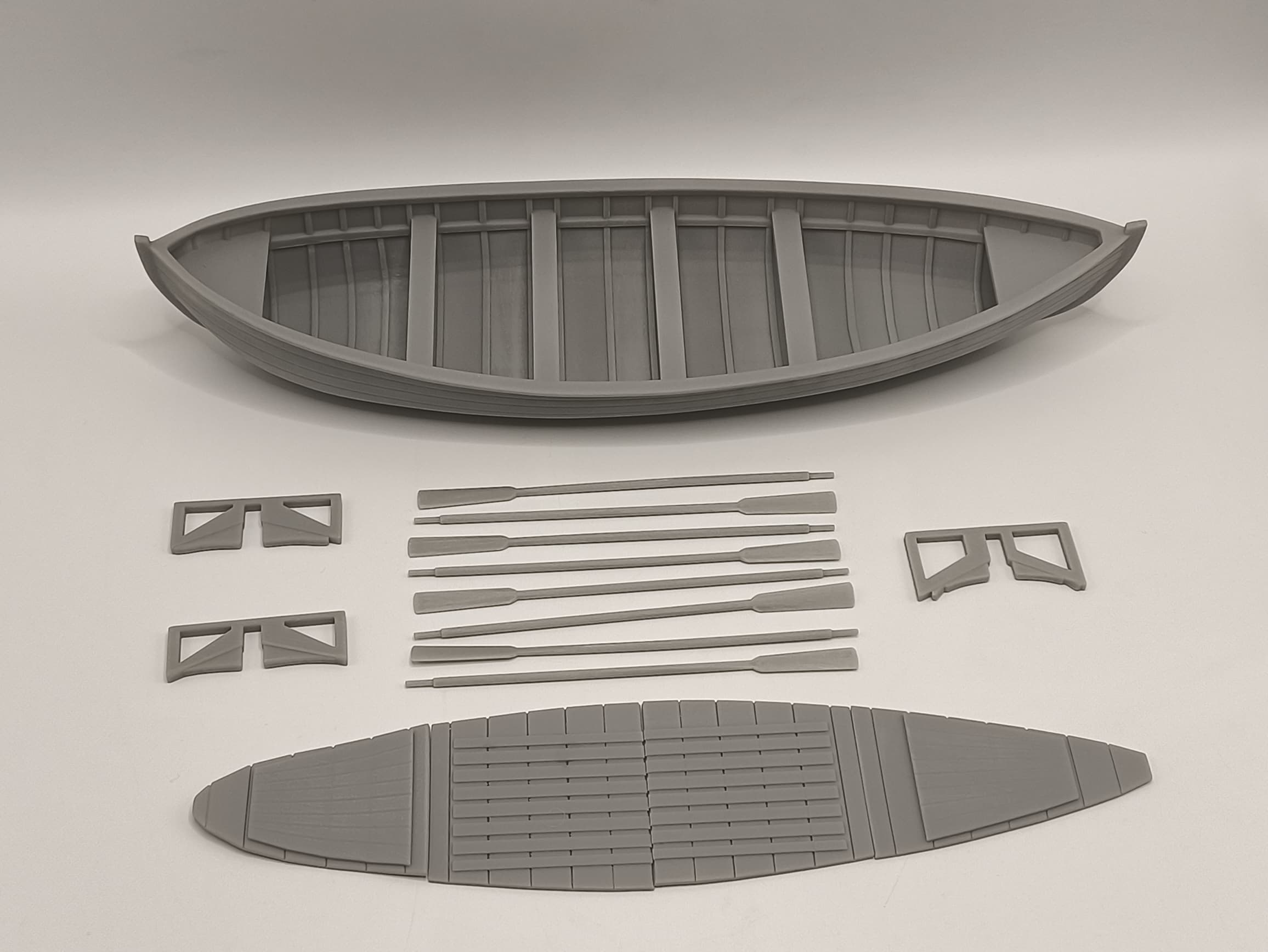 1/24 USLSS 26' Monomoy Pulling Surf Boat Set - distefan 3d print