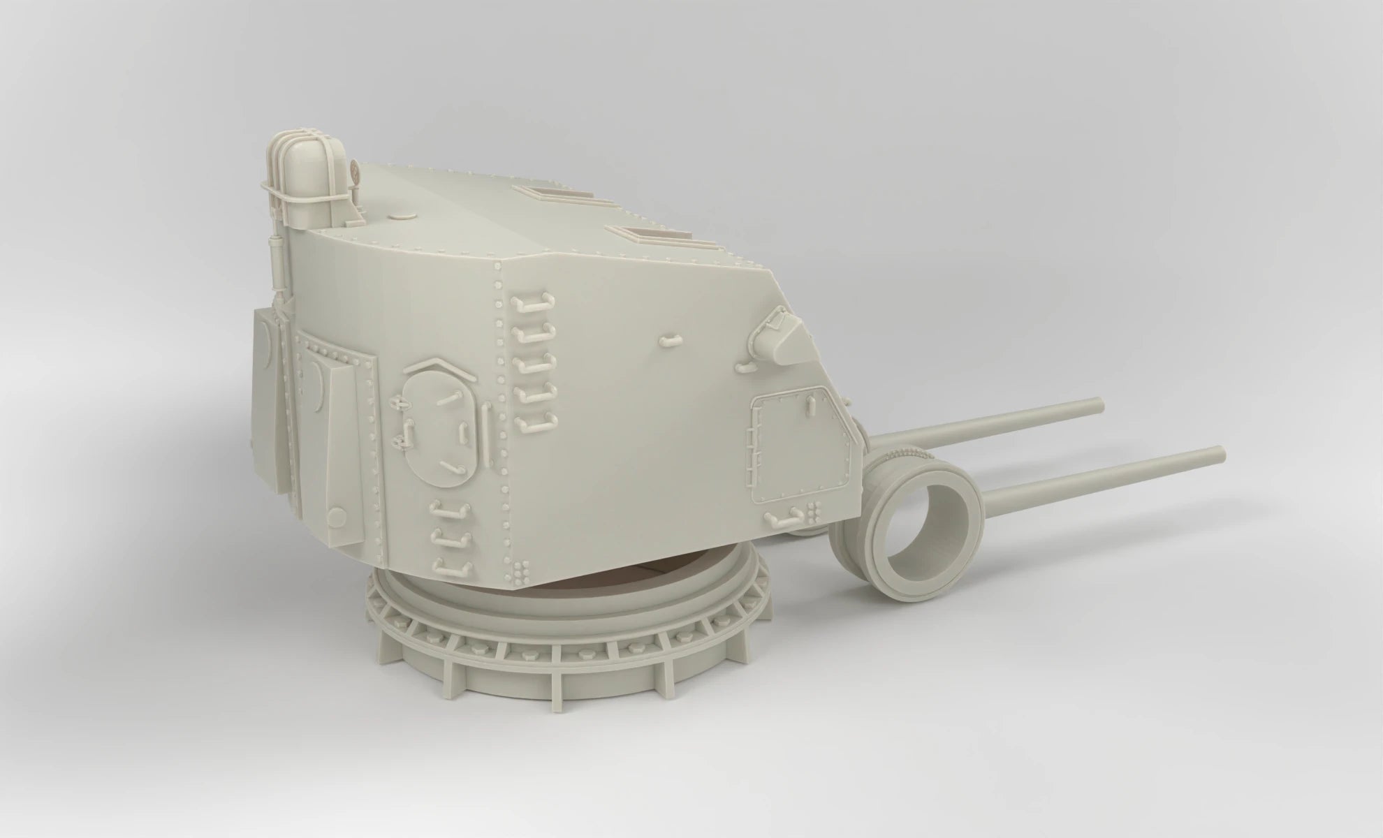 1/24 USN 5"/38 Cal. Mk.38 Twin Mount Set Protosoon