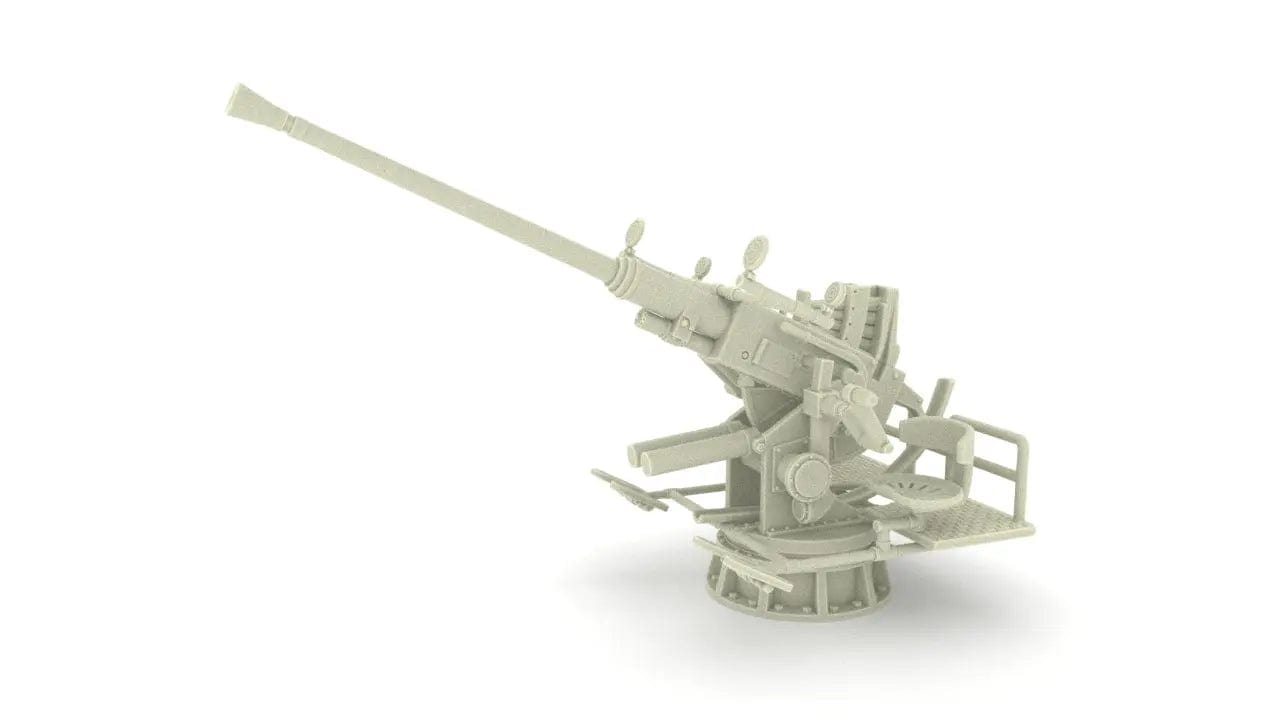 1/25 USN Single 40mm Bofors Elevated Set - distefan 3d print
