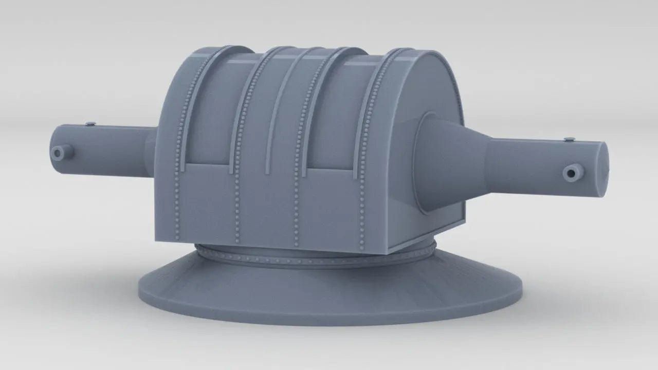 1/250 IJN Akagi Rangefinder - distefan 3d print