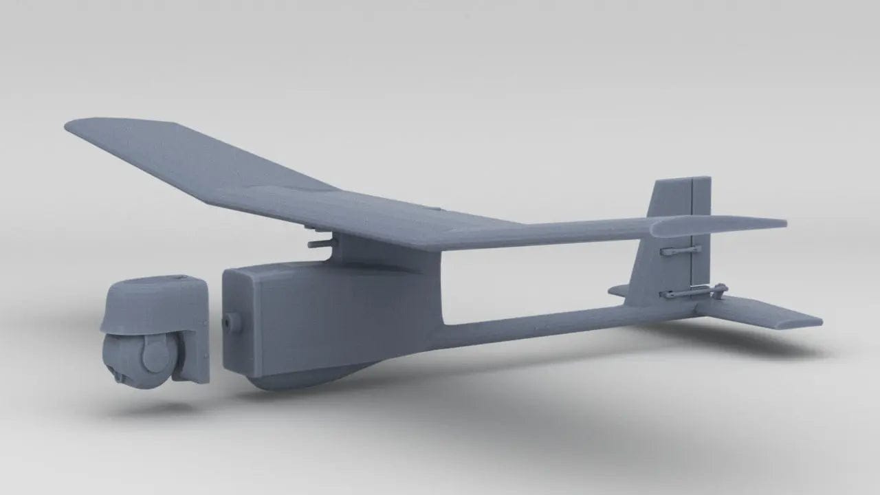 1/3 RQ-11 Raven Drone Set - distefan 3d print